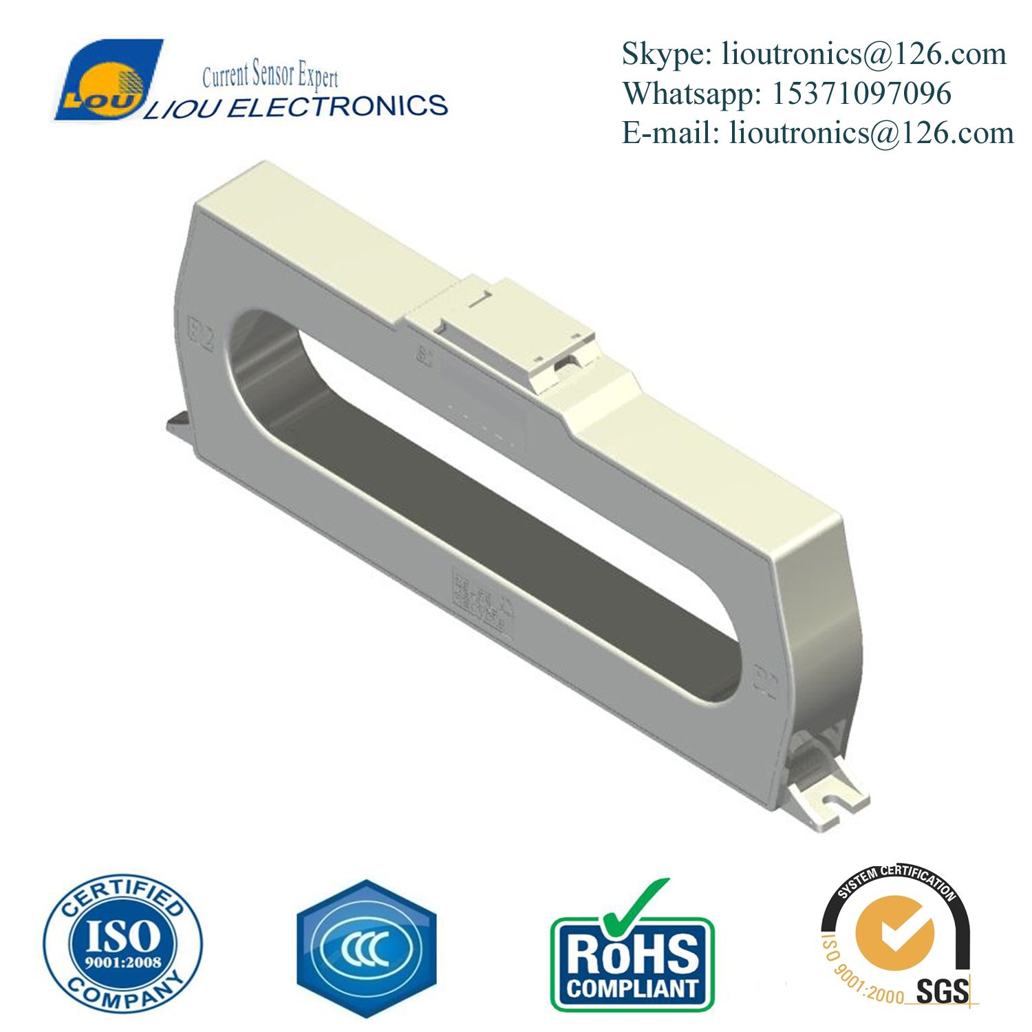 High Current Residual Current Transformer Current up to 630A 0.66kv