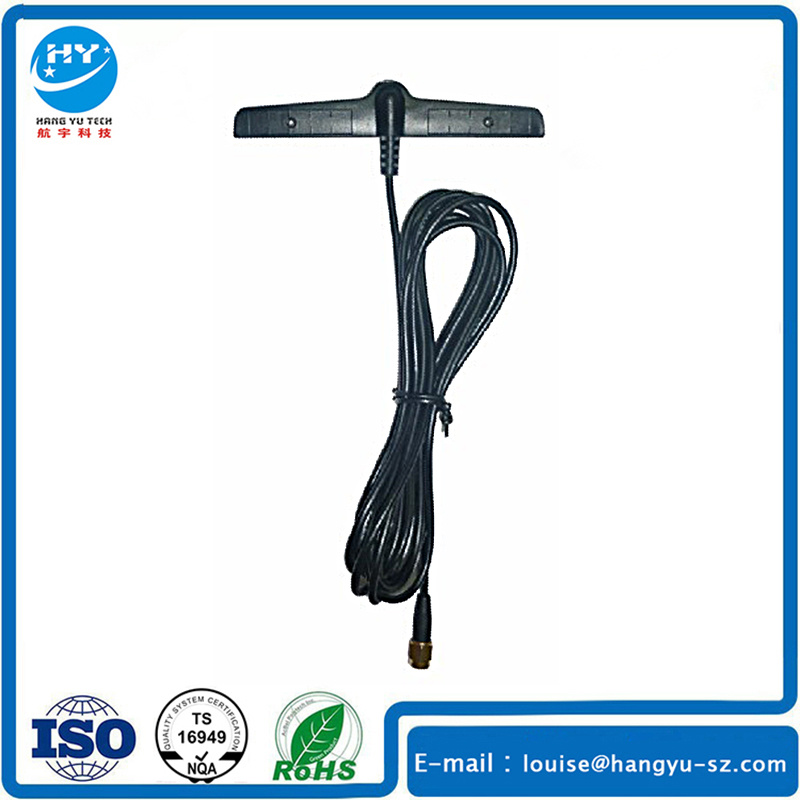 Car Patch 890-960/1710-1990MHz GSM Antenna with Rg174 Cable SMA Connector
