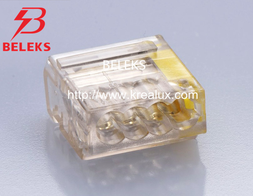 Four Poles Push-in Wire Connectors (P01-42)