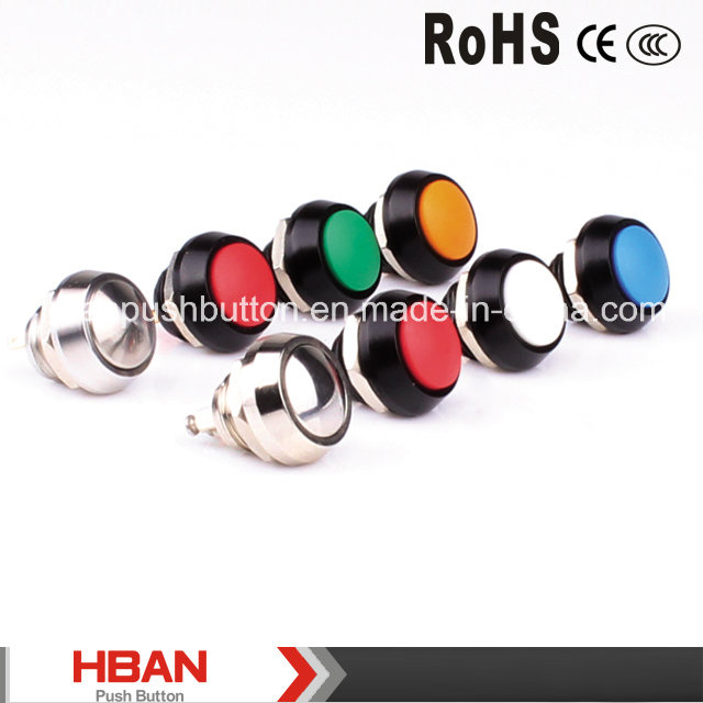 Metal Waterproof Electronical IP65 Pushbutton Switch