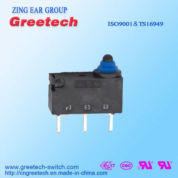 Subminiature Sealed Waterproof Micro Switch Used in Car and Toys