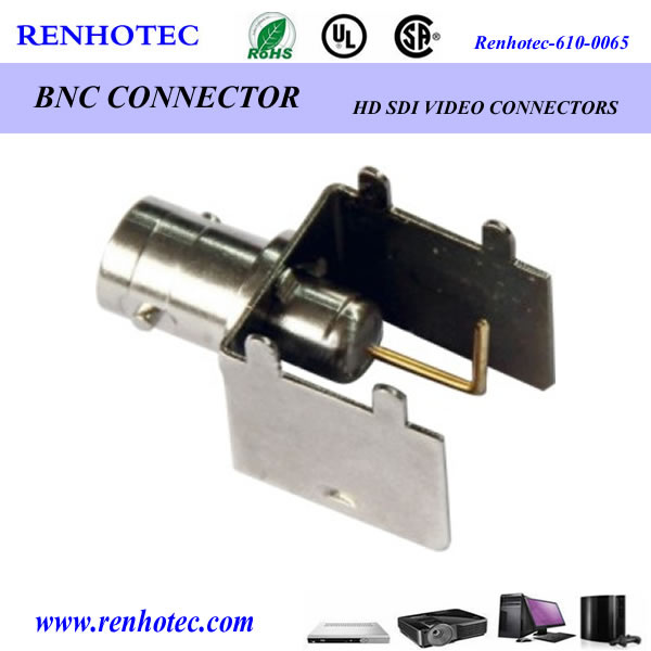 BNC Connector PCB Mounting Terminal RF Connector