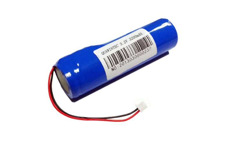 3.2V 3200mAh 26650 LiFePO4 Rechargeable Battery Pack