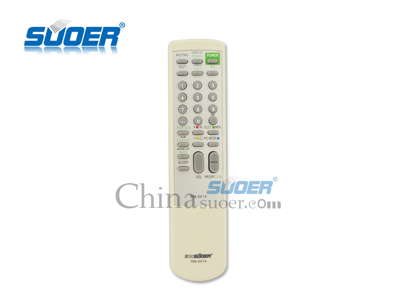 Suoer Good Price Universal TV Remote Control LCD TV Remote Control Smart TV Remote Control (RM-001A)
