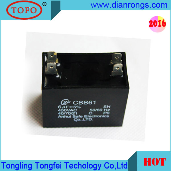 Fan Cbb61 Sh Capacitor of The Motor Running