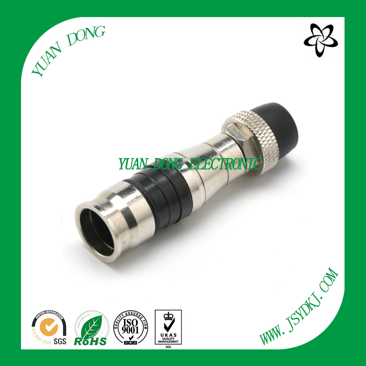 Rg11 Male Compression Connector RF Coaxial Cable Connector