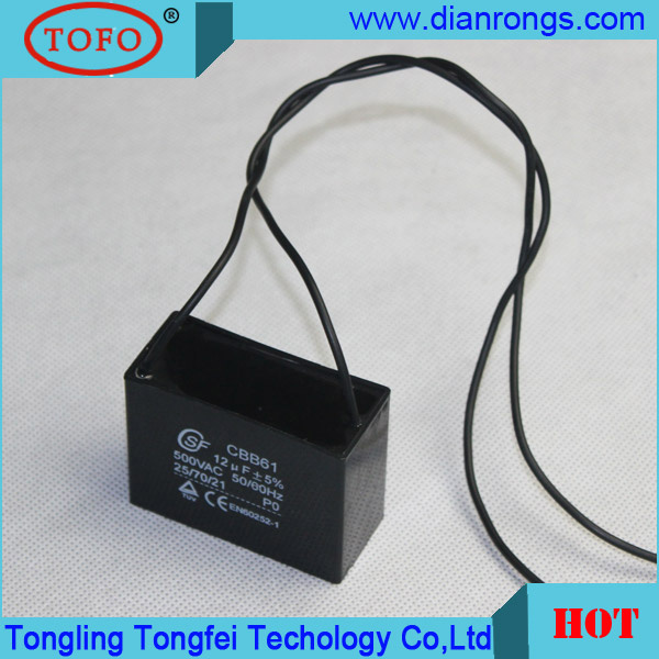 Metallized Polypropylene Film Capacitor Cbb61