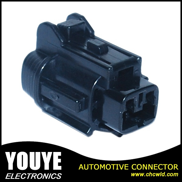 Black Male 2 Way Sumitomo Hv 040 Plug Connector