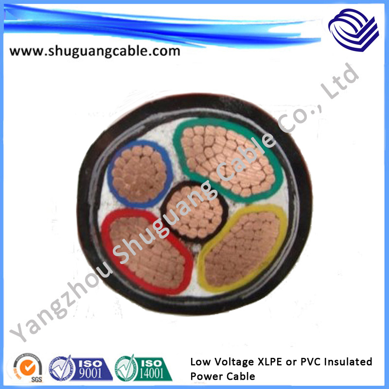 Copper Conductor XLPE Insulation PVC Sheath Electrical Power Cable
