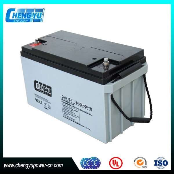 Lead Acid Battery Solar Storage Battery 12V 65ah for Solar Panel