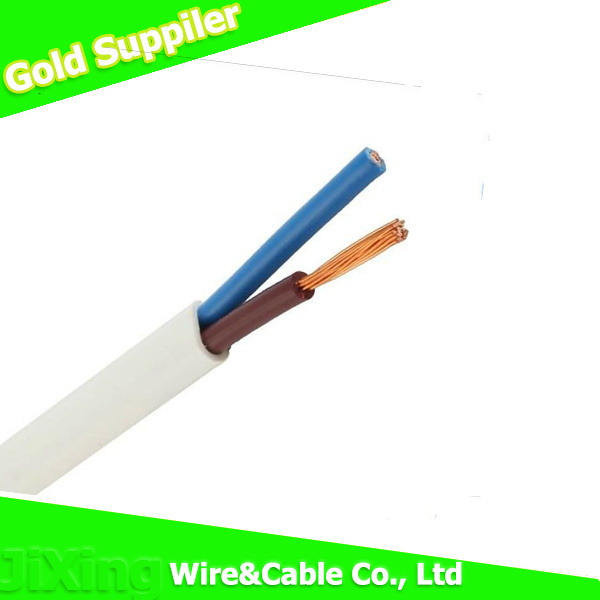 Double PVC Jacket Copper Conductor Flat Wire