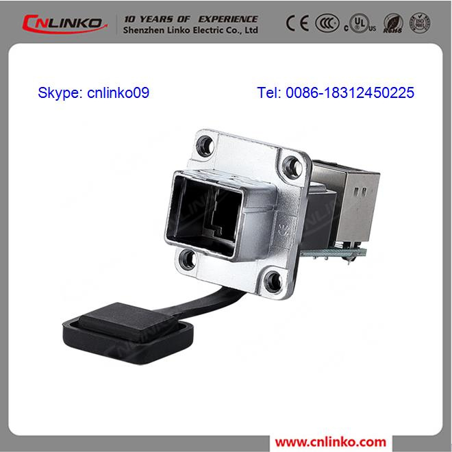 UL Approved Waterproof IP65 Ethernet Wireless RJ45 Connector
