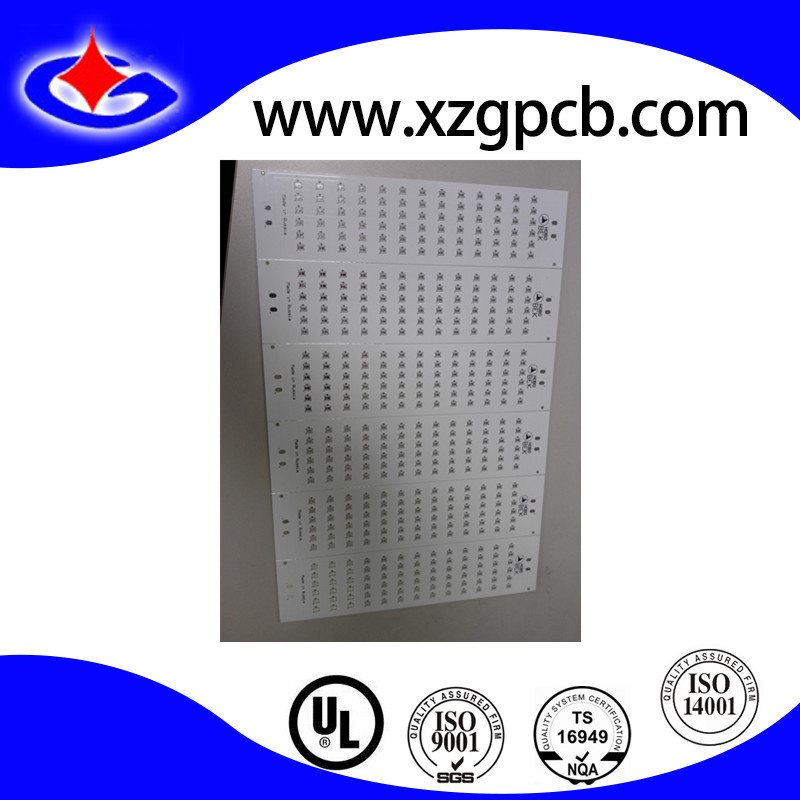Double-Sided Aluminum Base PCB for LED Light 2-Layer Aluminum