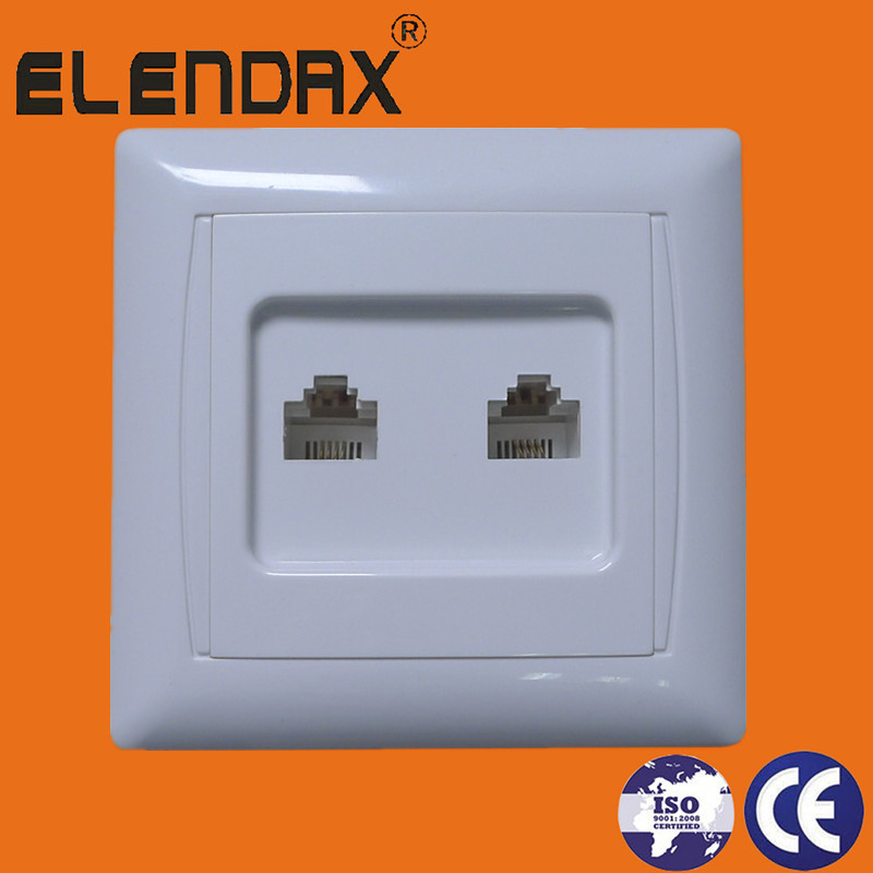 Wall Socket Type RJ45 Socket (F6007)