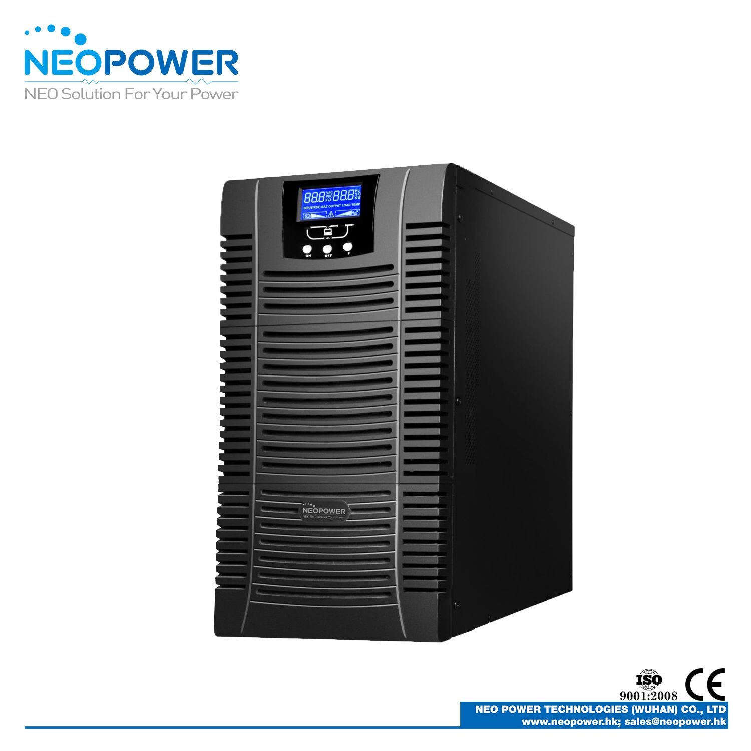 10kVA 1pH 3pH Integrated Emergency Backup Power Online UPS