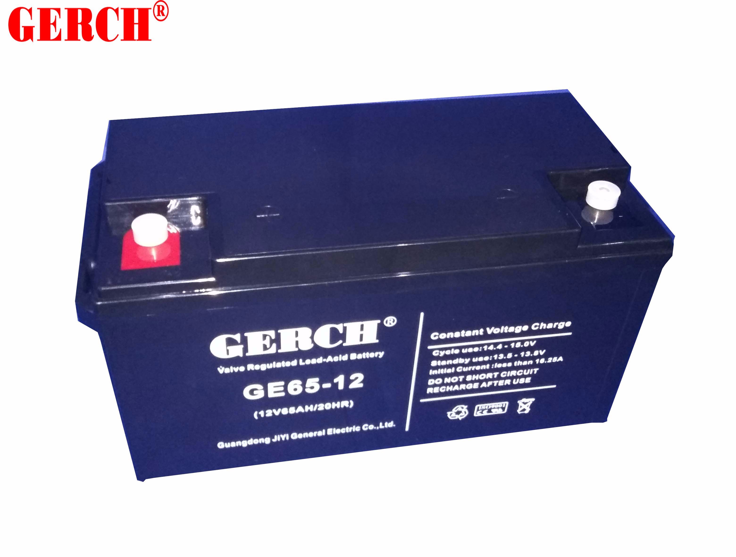 12V 65ah Rechargeable Battery UPS Battery Telecom Battery EPS Battery Emergency Light Battery Mining Light Battery DC Inveter Battery Solar System Battery