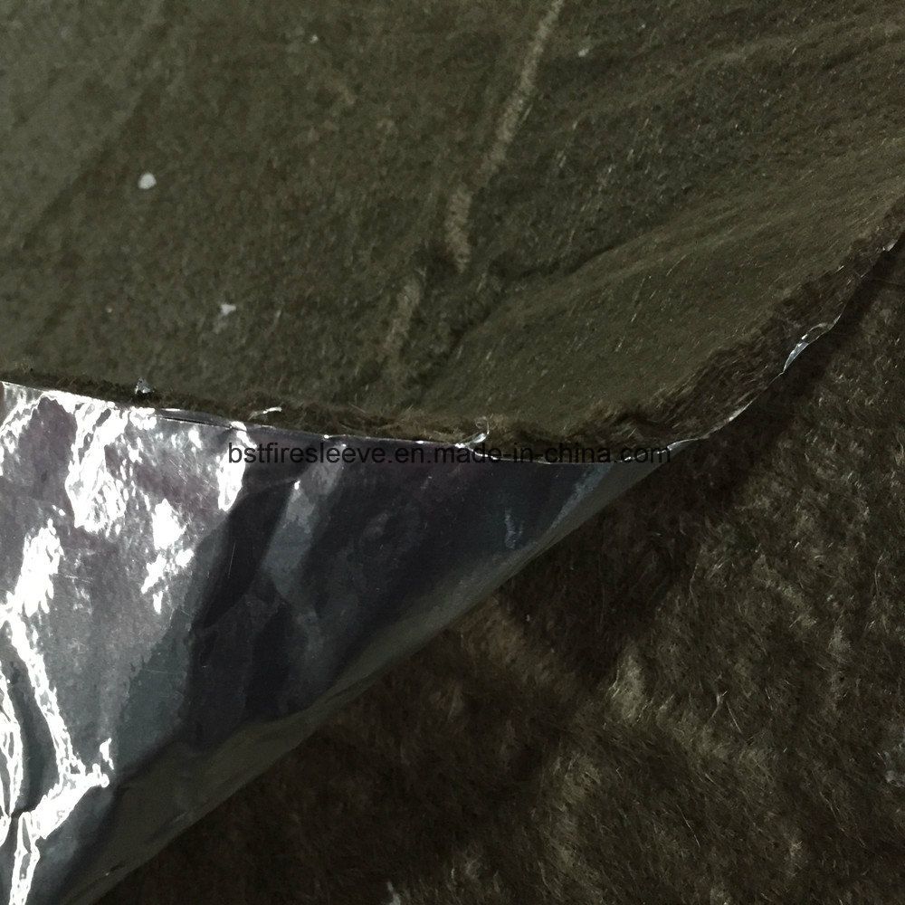 High Temperature Insulation Needled Basalt Fiber Felt Batts with Aluminum
