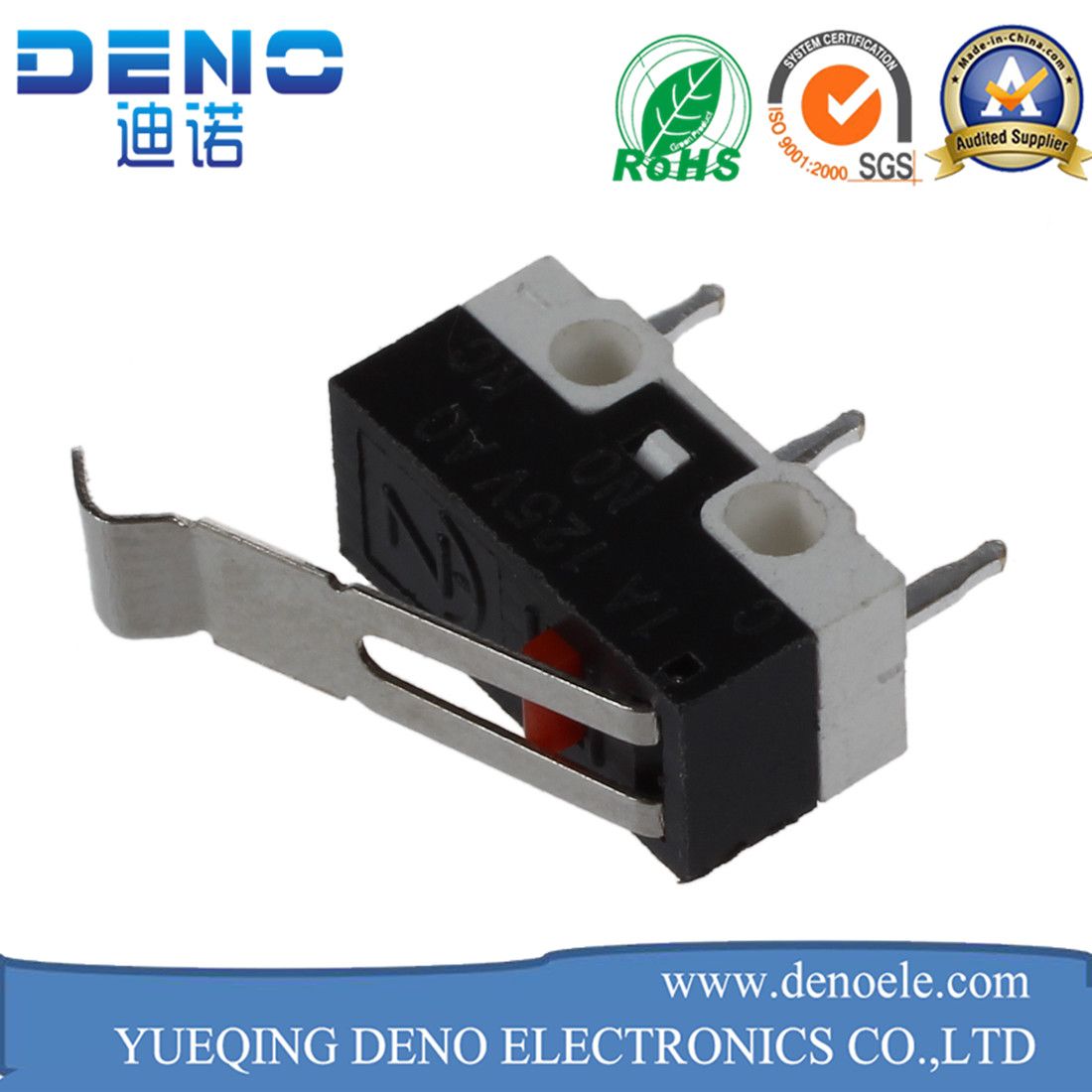 Ultra Mini Actuator Microswitch Spdt Sub Miniature Micro Switch