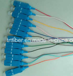 12 Core Sc Upc Singlemode Fiber Optic Pigtail