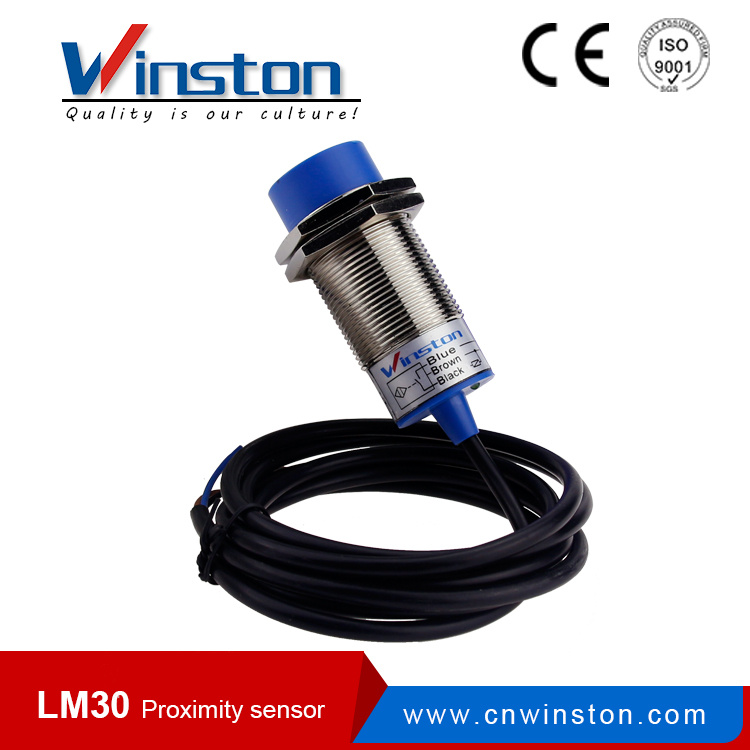 Lm30 Non-Flush Detection Distance 15mm Analog Inductive Proximity Sensor