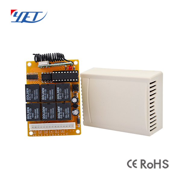 Six Channels Wireless Receiver for Home Security with Easy Operation Yet406PC
