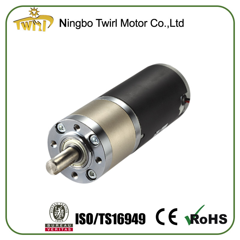 diameter 45mm 24V DC gear reduction motor with high torque