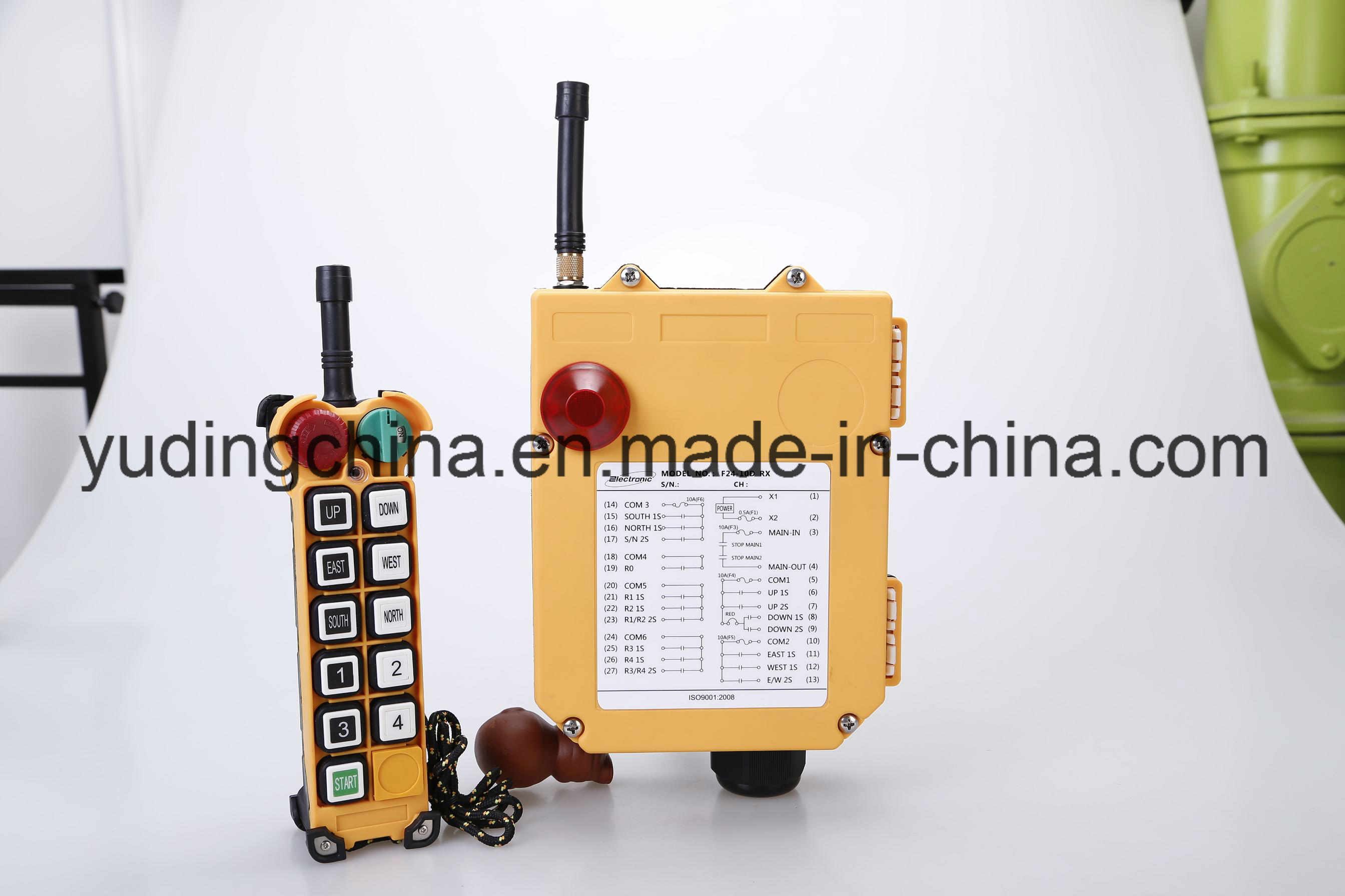 Industrial Wireless Radio Remote Control for Crane F24-10d