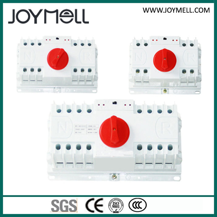 Electric Circuit Breaker Type 2p Auto Changeover Switch From 1A to 63A