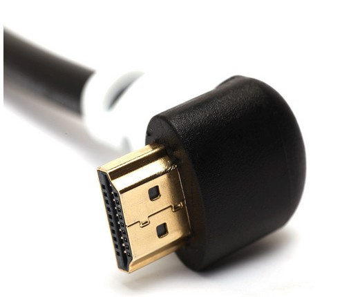 High Speed 1080P Right Angle HDMI Cable 1.4V Ethernet Capable
