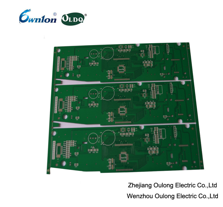 2 Layer Hal PCB with Green Solder Mask