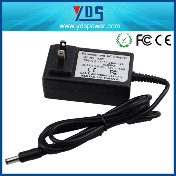 12V 3.5A Us Wall Plug Adapter