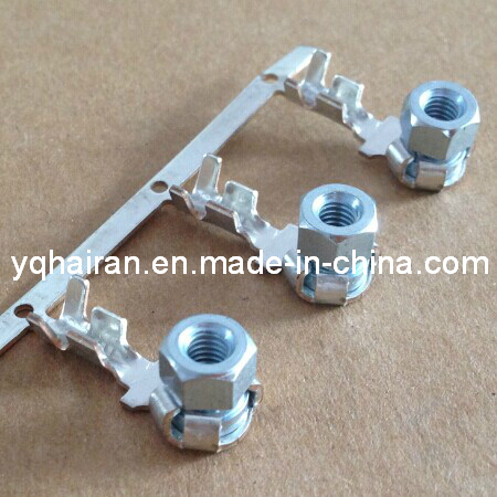 Ring Superseal Brass Engine Nut Terminal 1599300-1