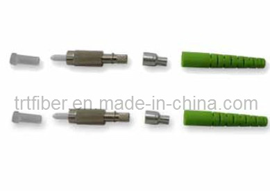 DIN/APC Single Mode Fiber Optic Connector