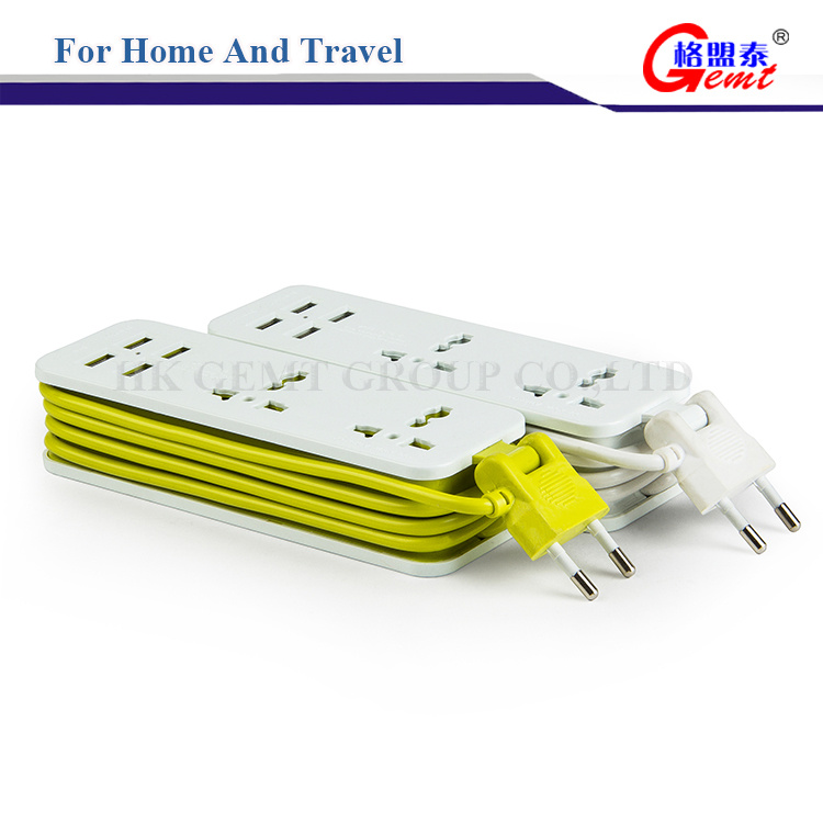 UK/USA/Euro Multi Socket Extension Power Stripc Power Supply