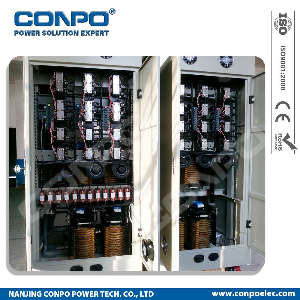 Sjw-Wf-800kVA 3phase Electronic Heavy Duty (SCR/IGBT/Thyistor) , Contactless Voltage Stabilizer/Regulator