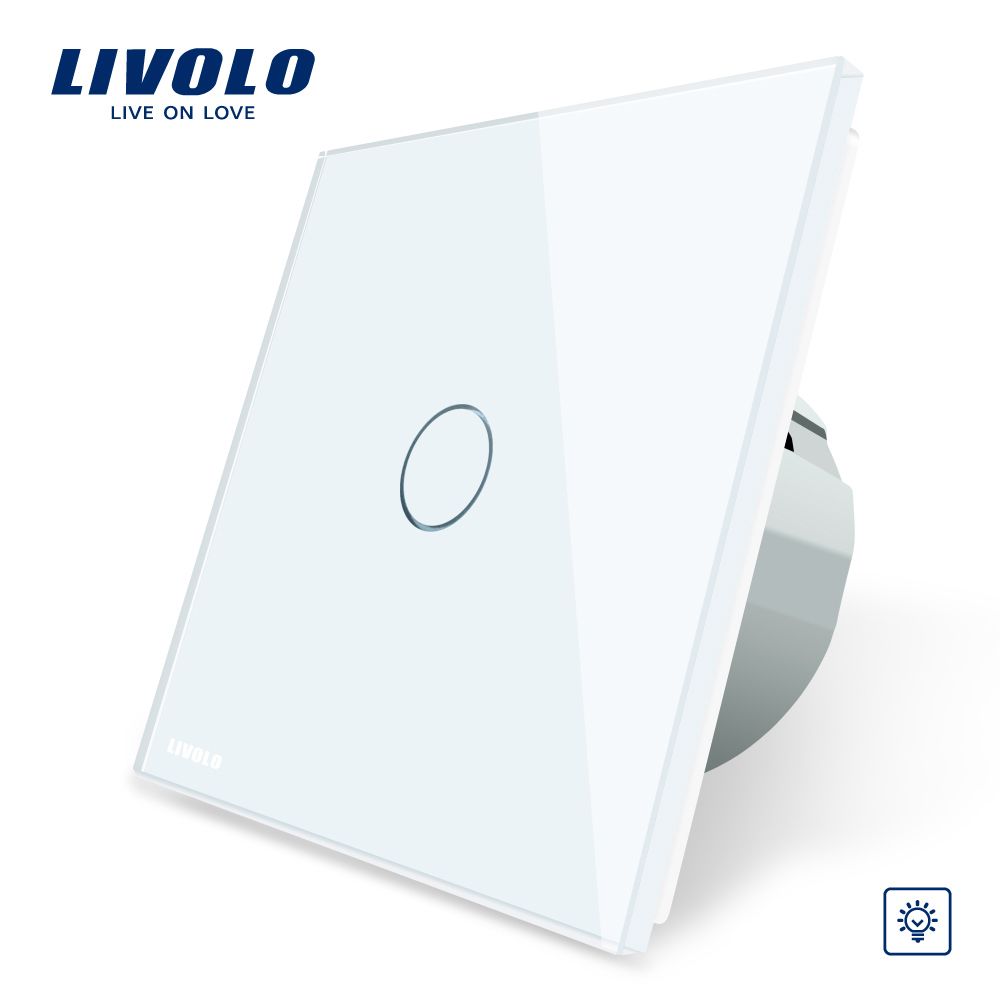 Livolo Glass Panel Dimmer Control Wall Light Touch Switch Vl-C701d-11