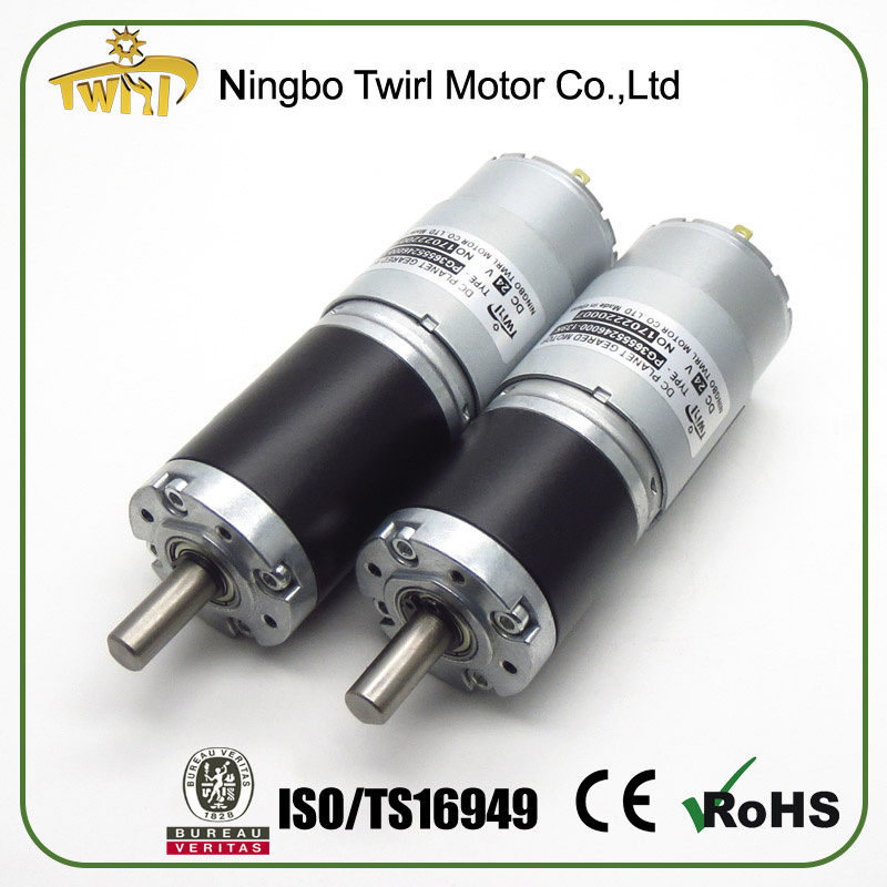 36mm 12V 24V DC Planetary Gear Motor for Automatic Roller