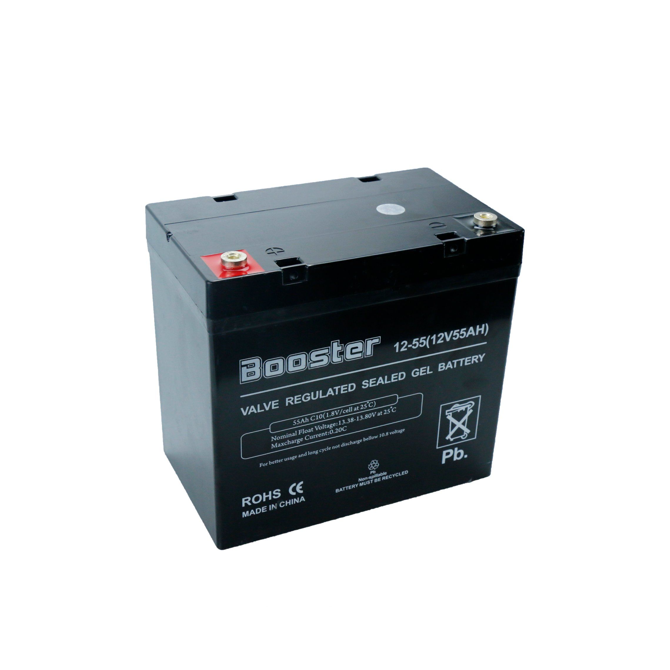 Deep Cycle VRLA Battery UPS Battery Lead Acid Battery 12V 55ah