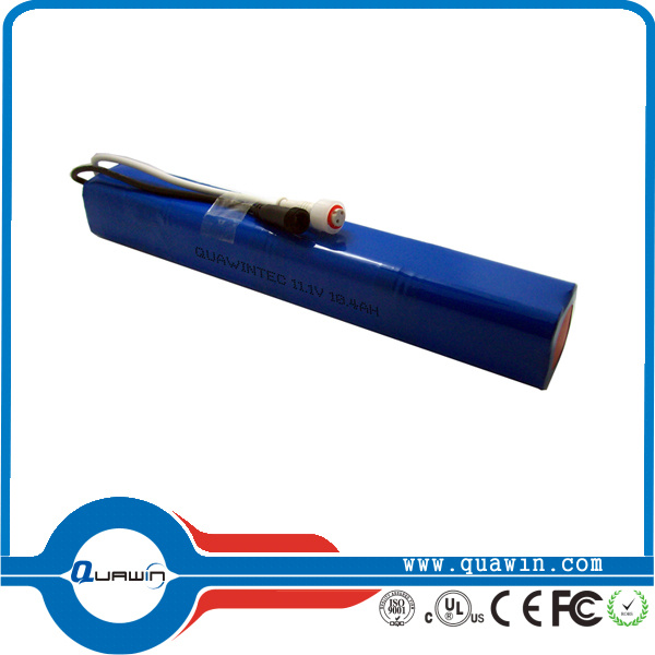 11.1V 10400mAh Lithium Rechargeable Battery Pack