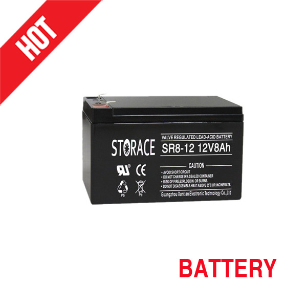 VRLA Battery, 12V8ah SLA Battery (SR8-12)