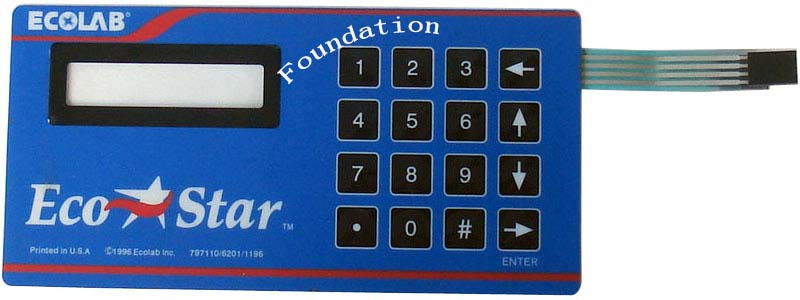 Tactile FPC Circuit EL LCD Window Membrane Control Switch