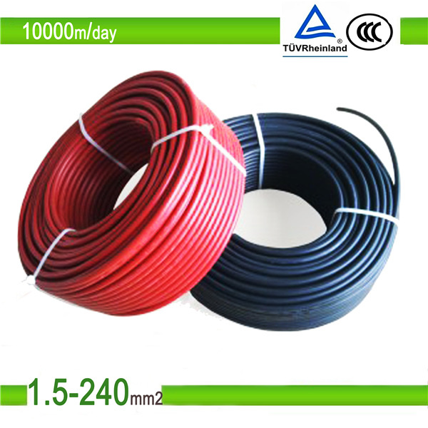 PV1-F 4mm2/6mm2/10mm2 DC Solar Cable TUV