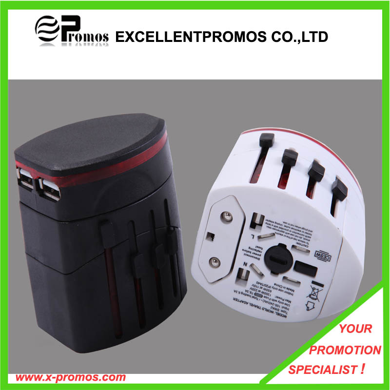 Universal Outlet Switch with 4 Plugs for Traveler (EP-U9058)