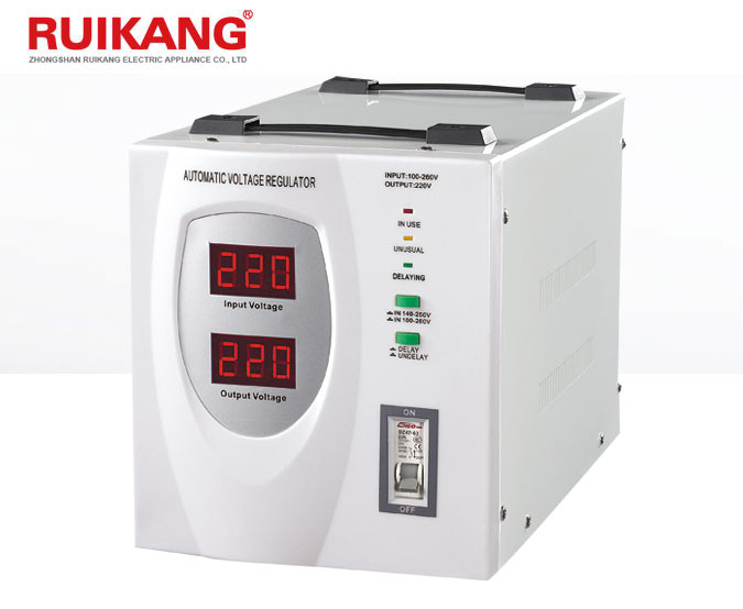 5000va Digital Display Voltage Stabilizer with AC Current