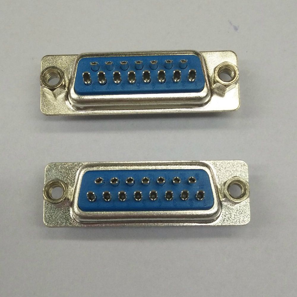 D-SUB 15 Pin Female Solder Type Connector