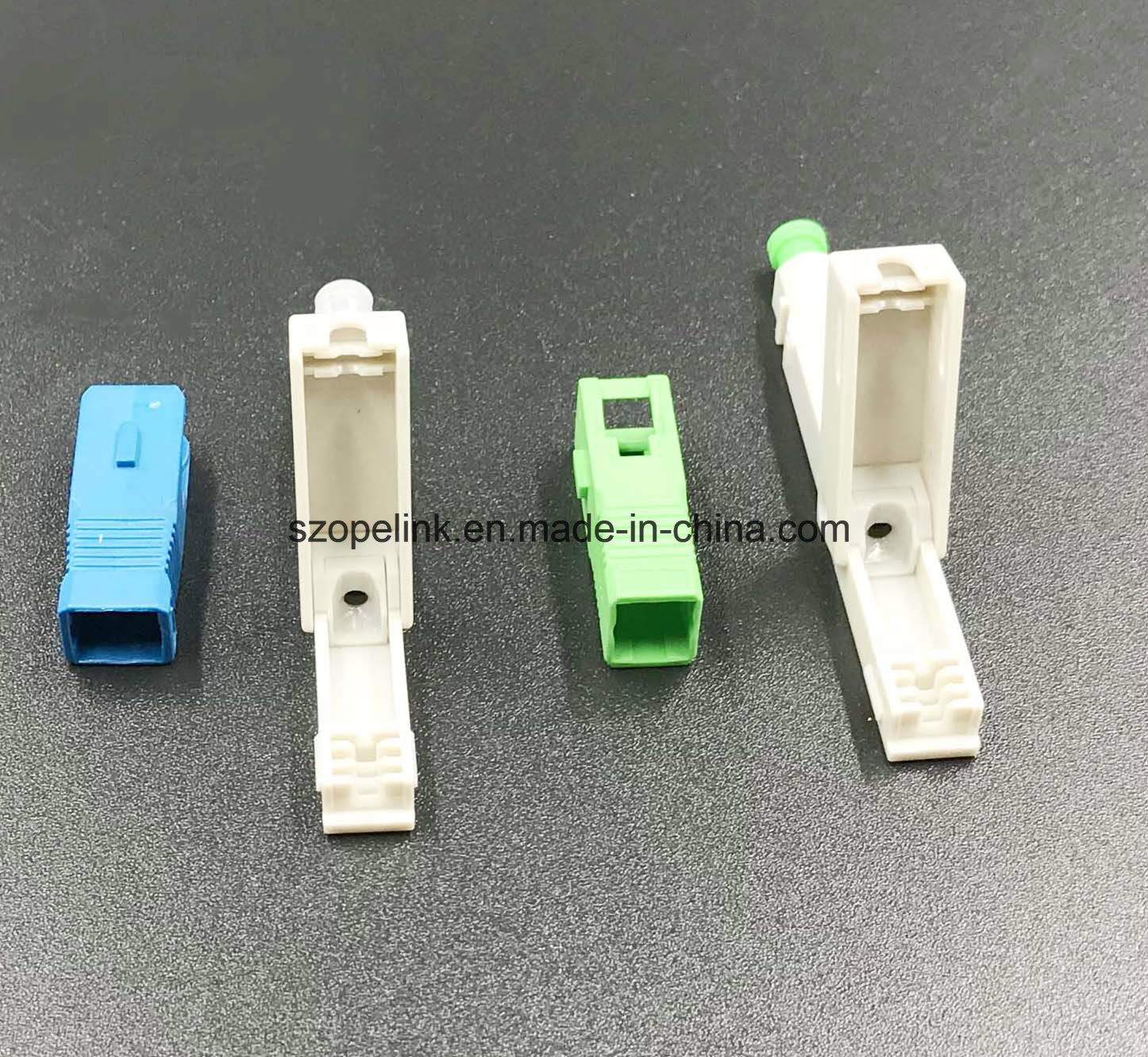 Optical Fiber Fast Connector for Patch Cord Applied in Network and Wireless