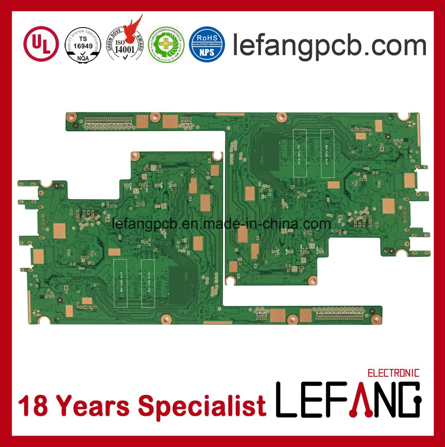 Industrial Computer Parts PCB Circuit Board Motherboard