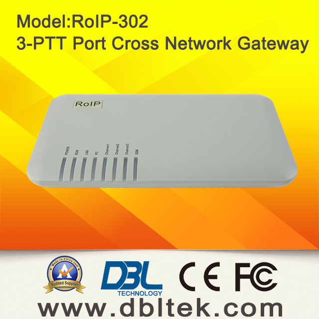 Radio Cross-Network SIP VoIP Gateway (RoIP-302M)