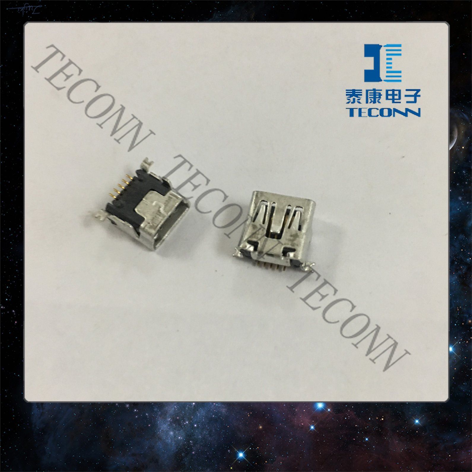 Mini USB 5pin Type Plug Connector A450504