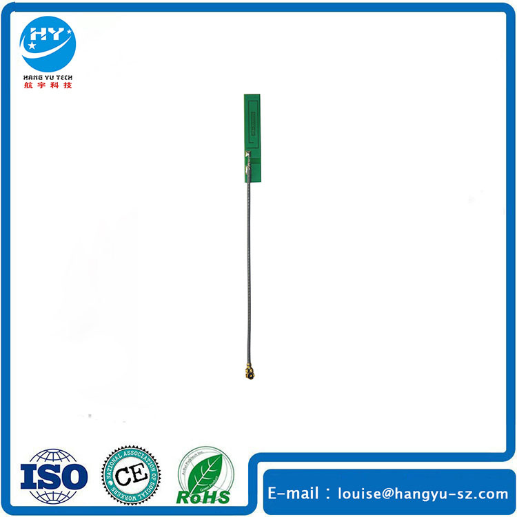 900/1800MHz Fr4 Internal GSM PCB Antenna with 1.13 Cable 60mm